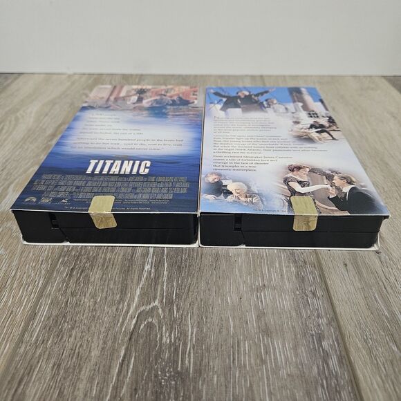 Titanic 1997 Collector's Edition Box Set VHS New Sealed THX Digitally Mastered - Picture 7 of 7